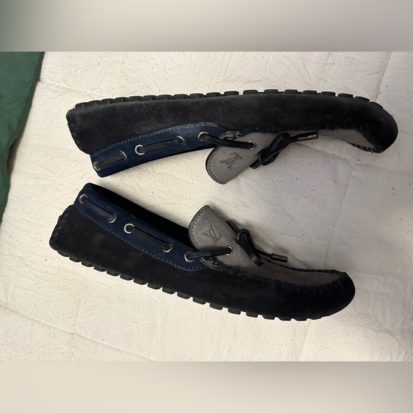 VINTAGE LOUIS VUITTON MEN’S DRIVER/LOAFER/MOCASSIN - USED - Picture 5 of 8